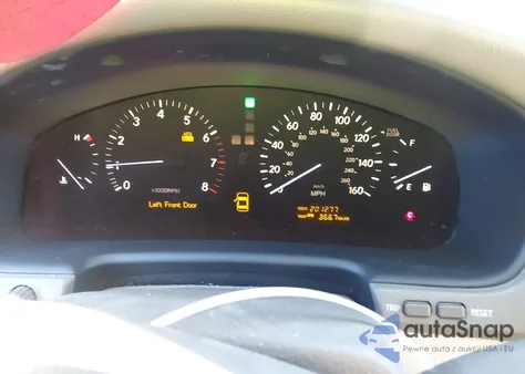 2006 Lexus Ls 430 z USA, uszkodzony, nr VIN JTHBN36F365047184